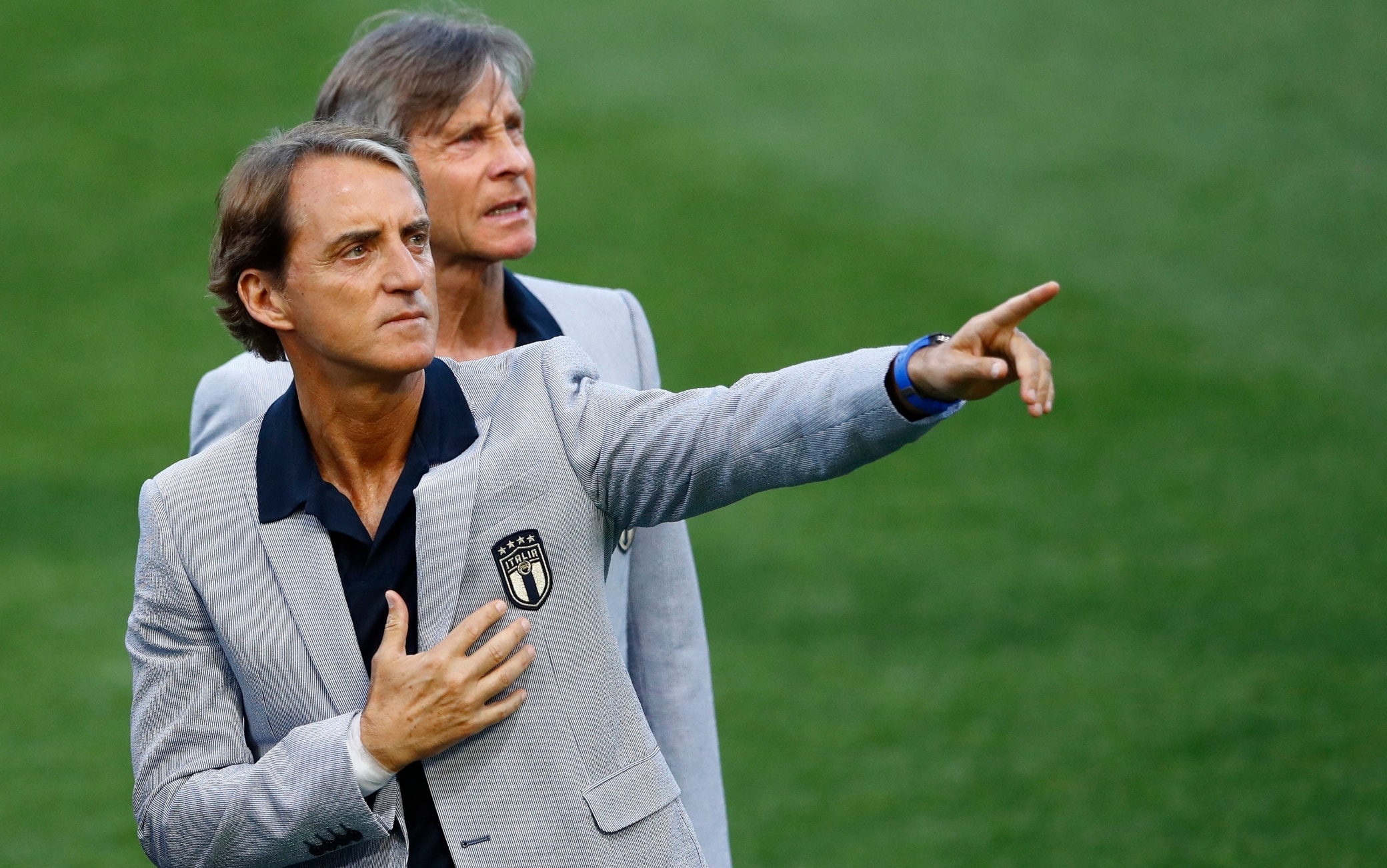 Italia I Giocatori Esordienti In Nazionale Con Il Ct Roberto Mancini Sky Sport