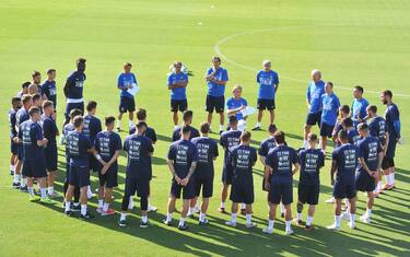 Raduno della Nazionale italiana di calcio a Coverciano