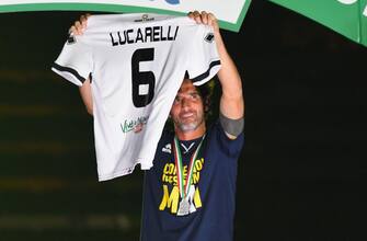 PARMA, ITALY - MAY 27:  Alessandro Lucarelli of Parma Calcio at Stadio Ennio Tardini on May 27, 2018 in Parma, Italy.  (Photo by Alessandro Sabattini/Getty Images)
