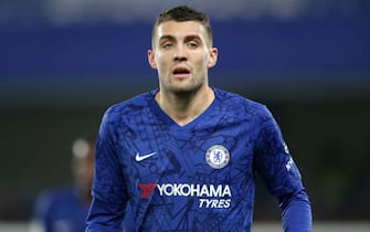 LONDON, ENGLAND - OCTOBER 30: Mateo Kovacic of Chelsea during the Carabao Cup Round of 16 match between Chelsea FC and Manchester United at Stamford Bridge on October 30, 2019 in London, England. (Photo by Robin Jones/Getty Images)