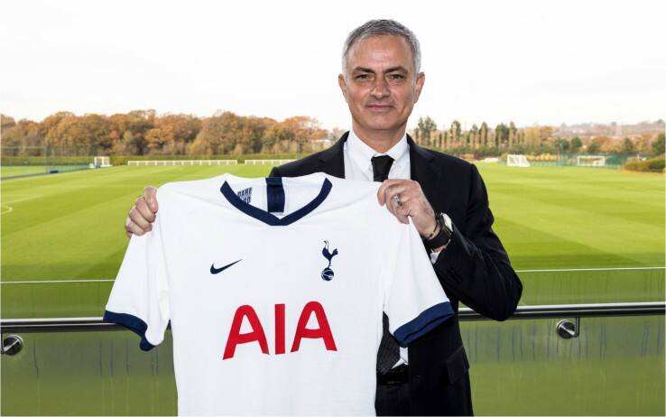 Mourinho, prima foto Tottenham