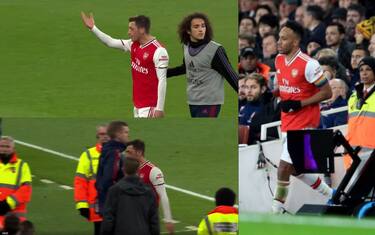 Crisi Arsenal: furia Ozil, ad Aubameyang... scappa