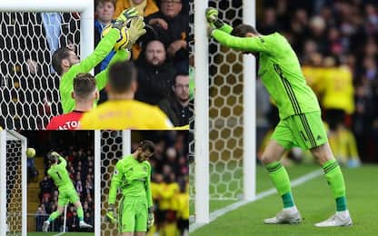 De Gea tradisce lo United: papera a Watford. VIDEO