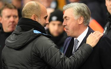 Guardiola stoppa Ancelotti, City batte Everton 2-1