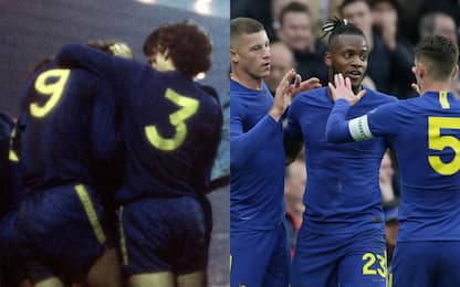 Chelsea, maglia vintage in FA Cup: omaggio al 1970