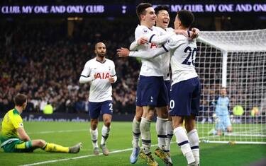 Spurs ok con Son, solo 30' per Eriksen. United ko