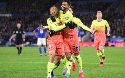 Decide Gabriel Jesus: il City stacca il Leicester