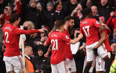 Martial-McTominay, lo United batte il City 2-0