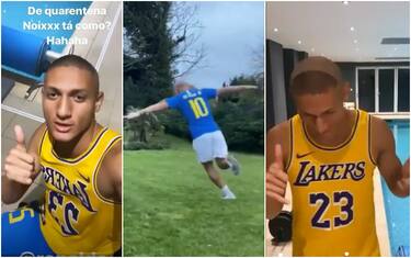 Richarlison come Ronaldo 2002: look con mezzaluna
