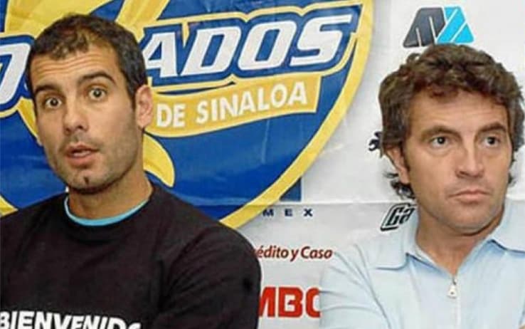 Guardiola e Lillo insieme nel 2006 in Messico al Dorados de Sinaloa guardiola