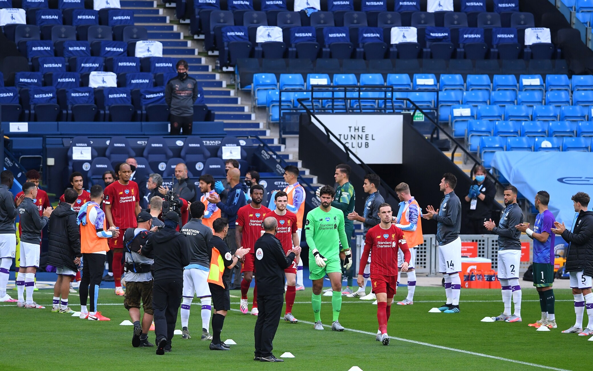Manchester City Liverpool Omaggio A Klopp Campione Poi Gliene Fanno 4 Foto E Video Sky Spor