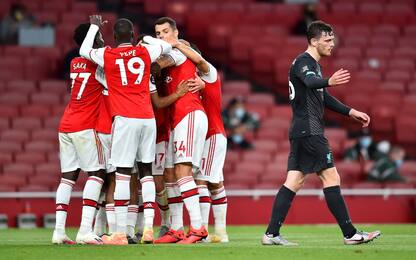 Colpo Arsenal col Liverpool, scatto Europa Spurs
