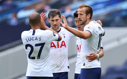Doppio Kane, Leicester battuto 3-0 da Mourinho
