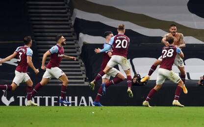 Tottenham, crollo finale: West Ham rimonta 3 gol