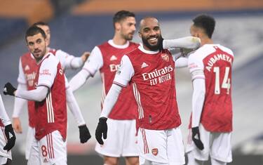 Lacazette stende il WBA, poker dell'Arsenal