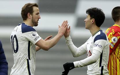 Kane e Son, Tottenham-West Bromwich 2-0