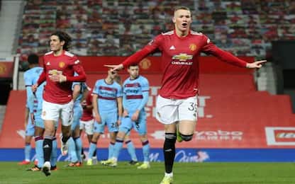 Man Utd ai quarti, West Ham ko ai supplememtari
