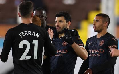City a +17, Aguero torna al gol: 3-0 al Fulham