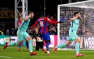 Maupay beffa il Palace al 95': col Brighton è 1-1
