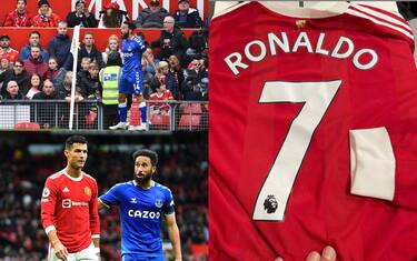 Townsend esulta come CR7, poi riceve la sua maglia