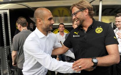 Nel 2013 la prima sfida Pep-Klopp: ecco chi c'era