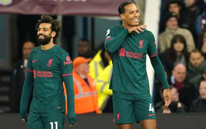 Salah-Van Dijk, Liverpool batte Aston Villa 3-1