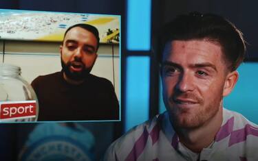 Grealish gioca al quiz con Sky Sport. VIDEO
