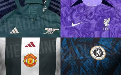 Premier League, anticipazioni sulle maglie 2023/24