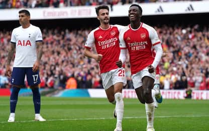 Arsenal-Tottenham 2-2. Newcastle esagerato, 8 gol