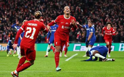 Chelsea-Liverpool 0-1, la decide Van Dijk al 118'