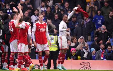 Gabriel piega il Chelsea: l'Arsenal torna in vetta