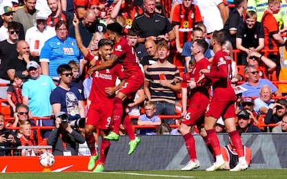 Liverpool-Bournemouth 9-0. HIGHLIGHTS