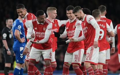 Premier, Arsenal-Everton 4-0: highlights