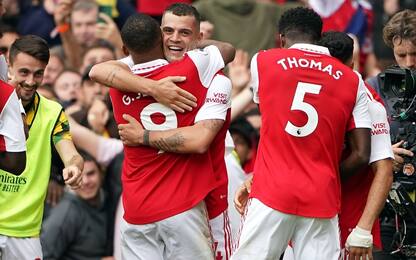 Arsenal-Tottenham 3-1: Gunners ancora primi
