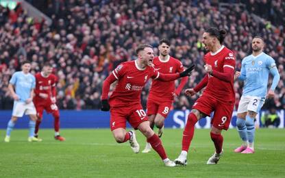 Gli highlights di Liverpool-Manchester City 1-1
