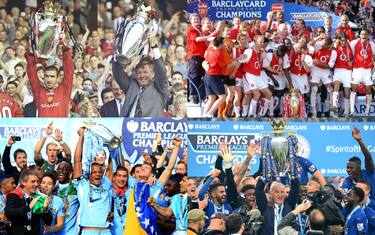 Le 30 formazioni che hanno vinto la Premier League