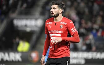 07 Martin TERRIER (srfc) during the Ligue 1 Uber Eats match between Rennes and Brest at Roazhon Park on February 6, 2022 in Rennes, France. (Photo by Christophe Saidi/FEP/Icon Sport) - Photo by Icon sport/Sipa USA