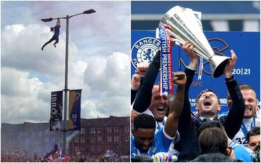 Rangers campioni, folla fuori da Ibrox. VIDEO