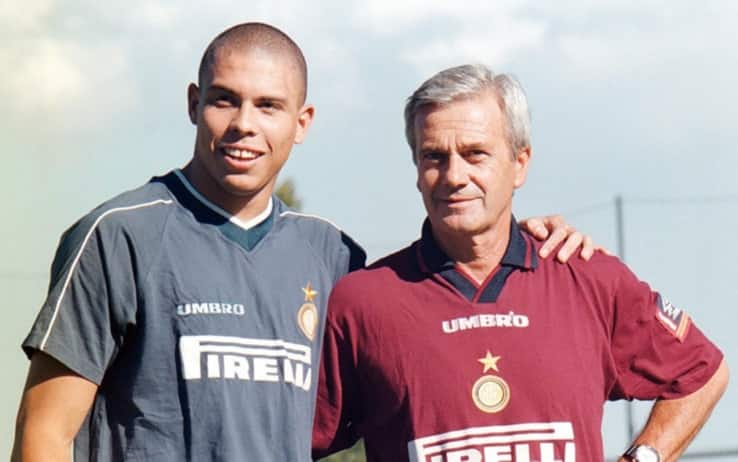 Gigi Simoni e Ronaldo