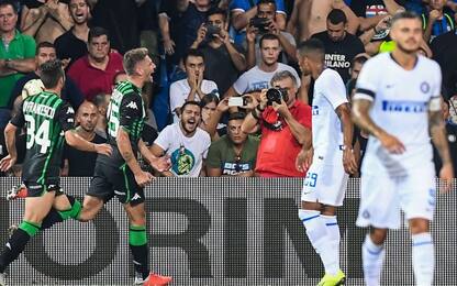 Inter, incubo Sassuolo: 7 ko nelle ultime 9 sfide