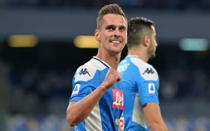 Milik: "A Napoli sto bene, vorrei giocare di più"
