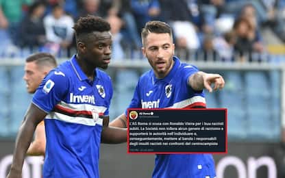Buu a Vieira, la Roma si scusa: "Bandiremo tifosi"