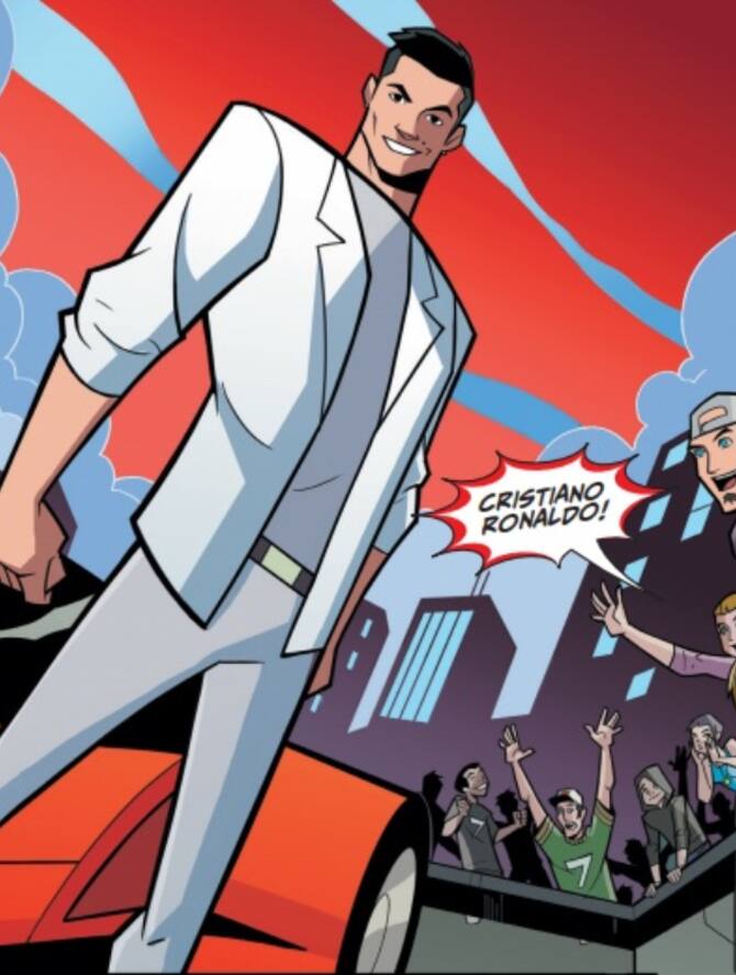 Cristiano Ronaldo Tra I Supereroi Ecco Il Suo Primo Libro Fumetto Sky Sport