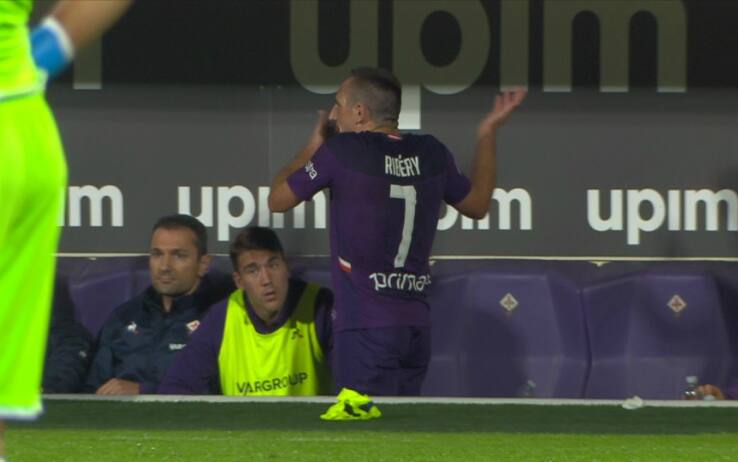 Ribery chiede spiegazioni allo staff
