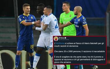 La Roma con Balo: "Scegliamo da che parte stare"