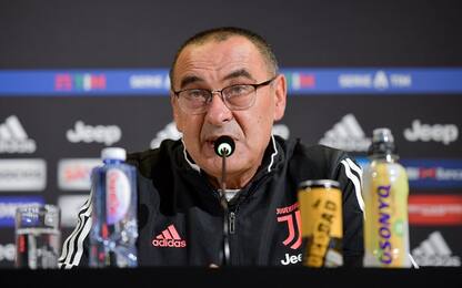 Sarri: "Ronaldo? Solo un fastidio al ginocchio"