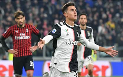 Dybala punisce ancora il Milan: vince la Juve 1-0