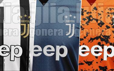Juve, le anticipazioni sulle maglie 2020-21. FOTO