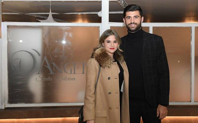 Napoli Le Foto Della Cena Di Natale Tra Wags E Look Stravaganti Sky Sport