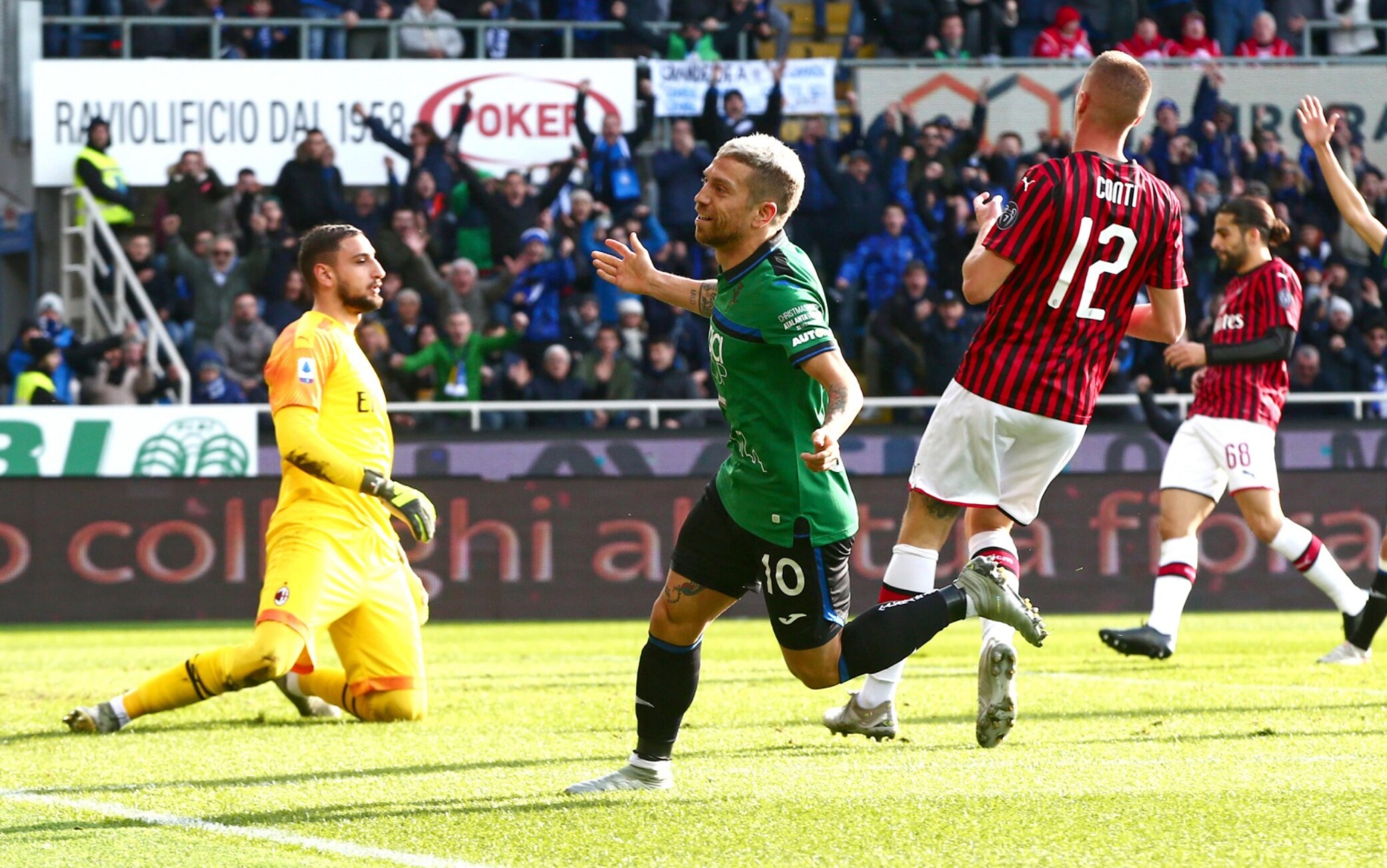 Atalanta Milan, Il Risultato In Diretta Live Della Partita Di Serie A ...